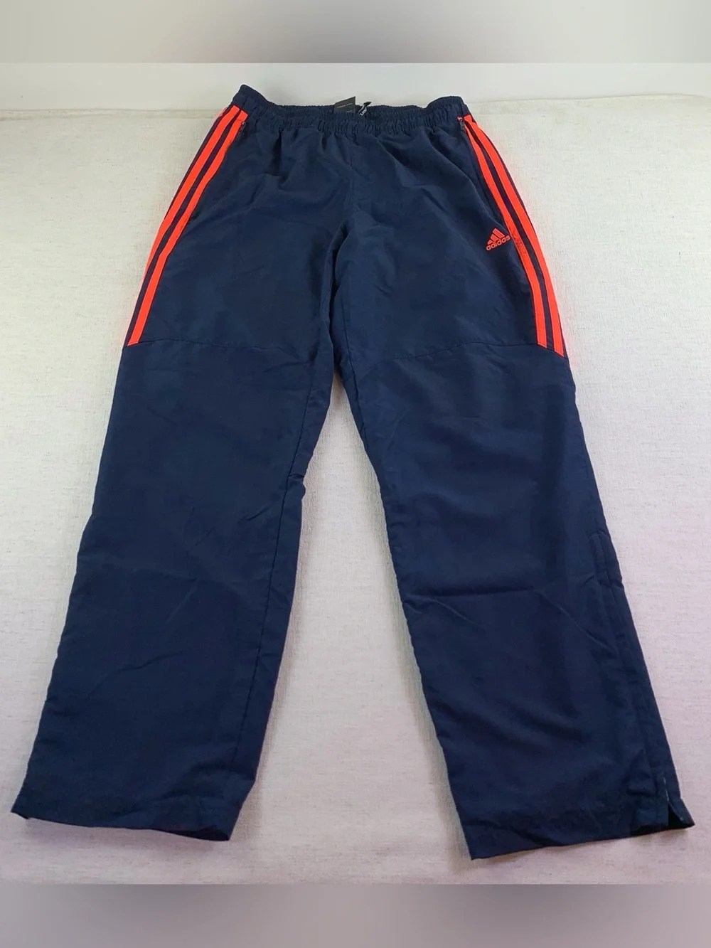Adidas Predator striped track pants Collegiate Navy blue  Infrared logo